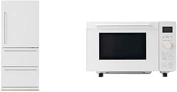 Amazon | 【セット買い】無印良品 冷蔵庫 272L 白 幅60.0×奥行